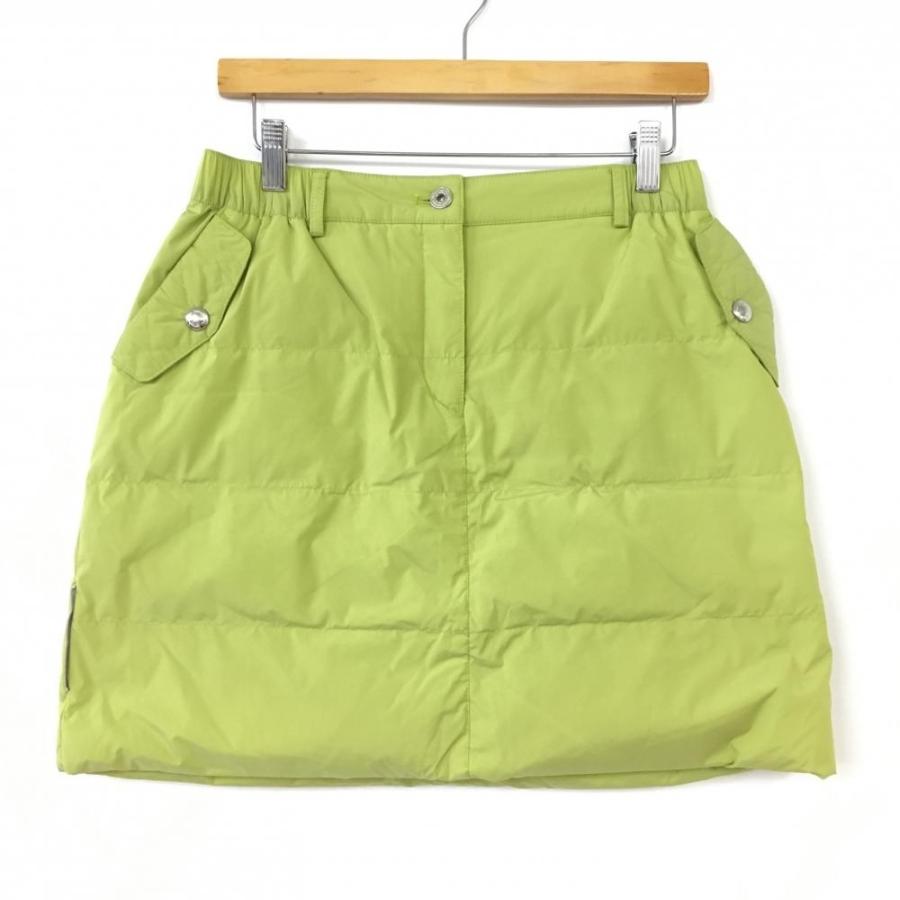【新品タグ付き】Munsingwear マンシングウェア ダウンスカート 3L 超美品】Munsingwear マンシングウェア ダウンスカート ライトグリーン