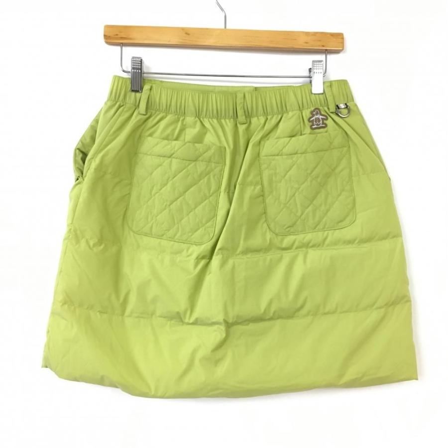 【新品タグ付き】Munsingwear マンシングウェア ダウンスカート 3L 超美品】Munsingwear マンシングウェア ダウンスカート ライトグリーン
