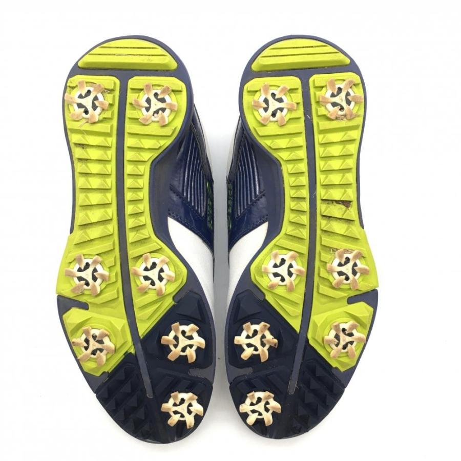 ASICS（アシックス） ゴルフシューズ 白×ネイビー TGN913 BOA メンズ