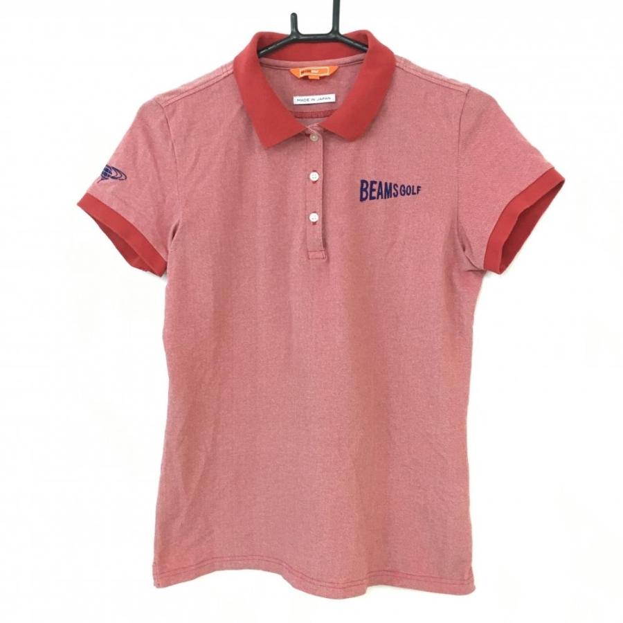 BEAMS GOLF 半袖シャツ　 L レッド 70%OFF価格／＊2020年＊BEAMS GOLF ビームスゴルフ 半袖