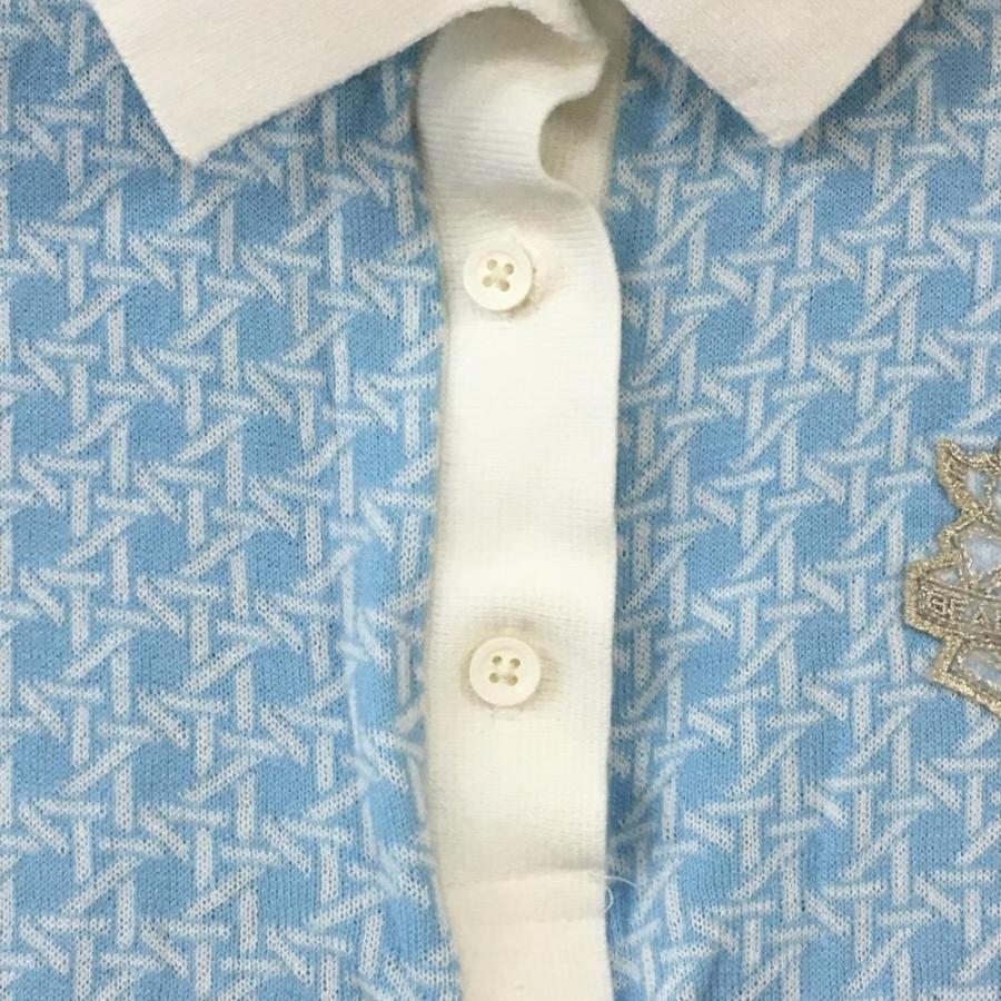 BEAMS GOLF ビームスゴルフ ポロシャツ 半袖 りレディース M 中古 レディース ビームスゴルフ BEAMSGOLF 半袖ポロシャツ M 紺