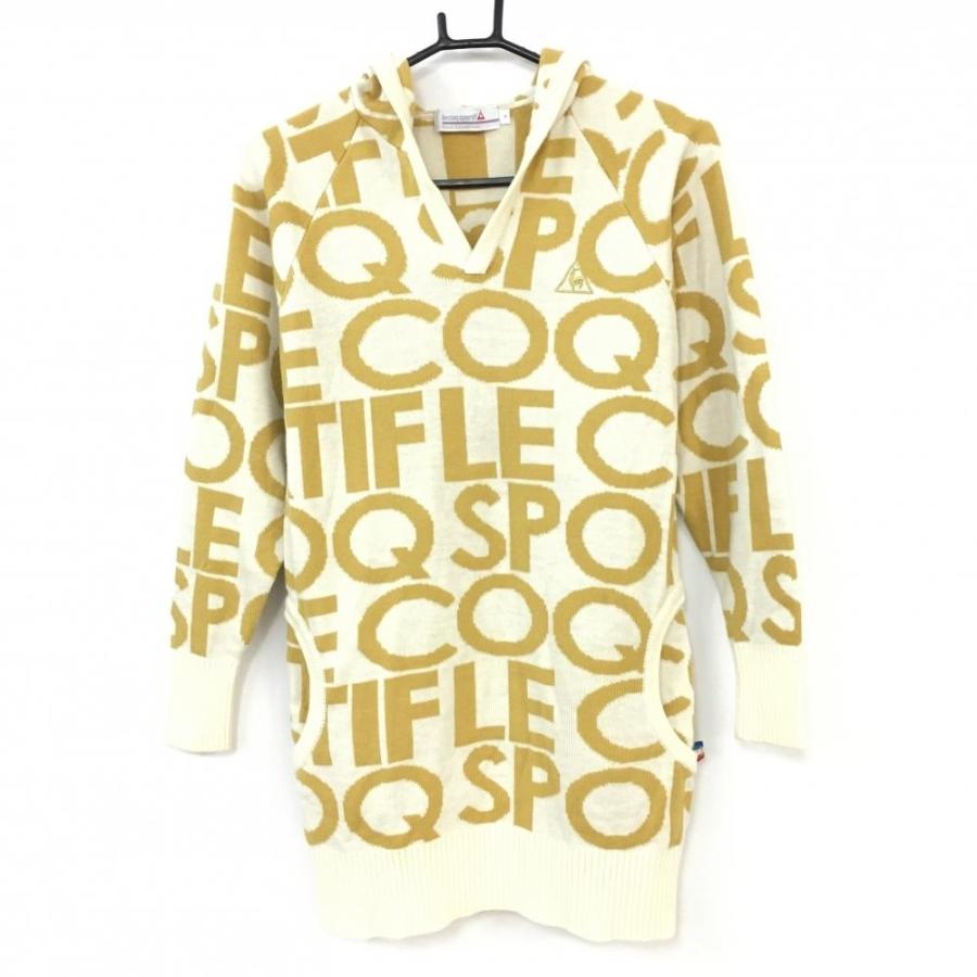 10%OFF価格／(美品)le coq sportif ルコック ニットパーカーワンピース  