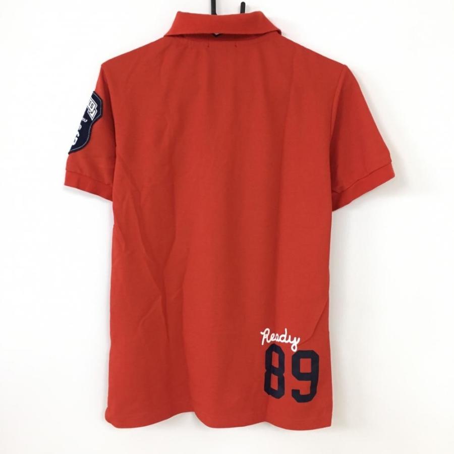 美品】PEARLY GATES パーリーゲイツ 半袖ポロシャツ レッド 襟裏