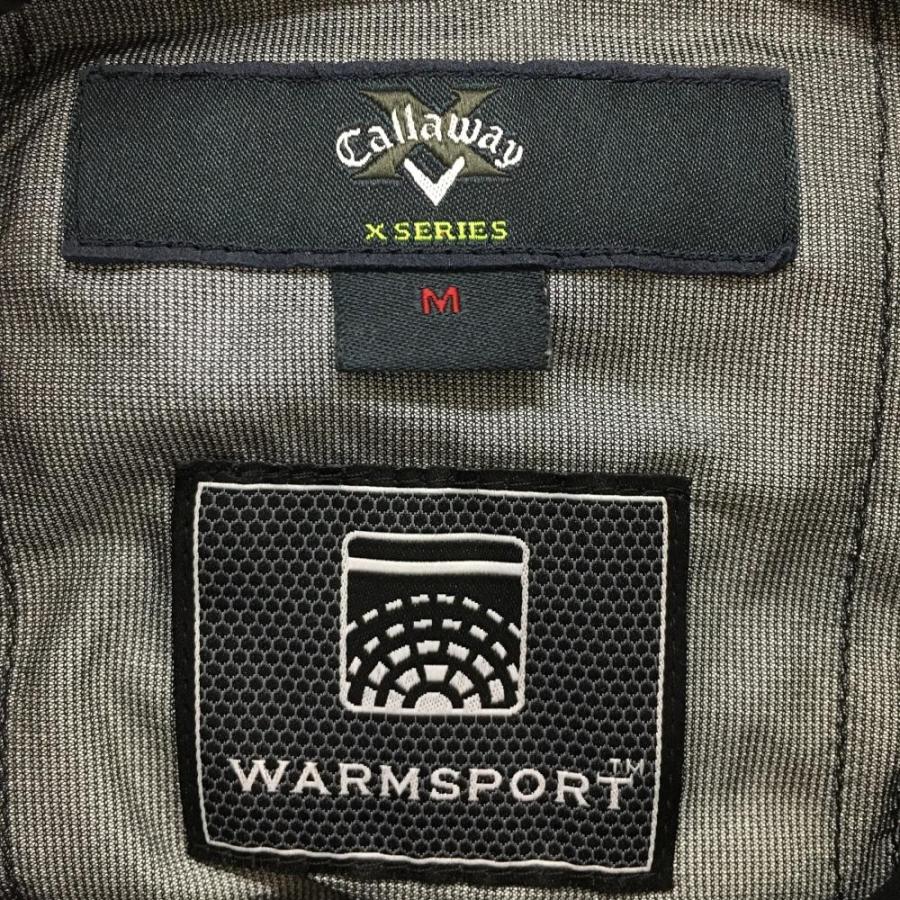 Callaway（キャロウェイ） ダウンジャケット 黒×ピンク 6WAY袖・フード