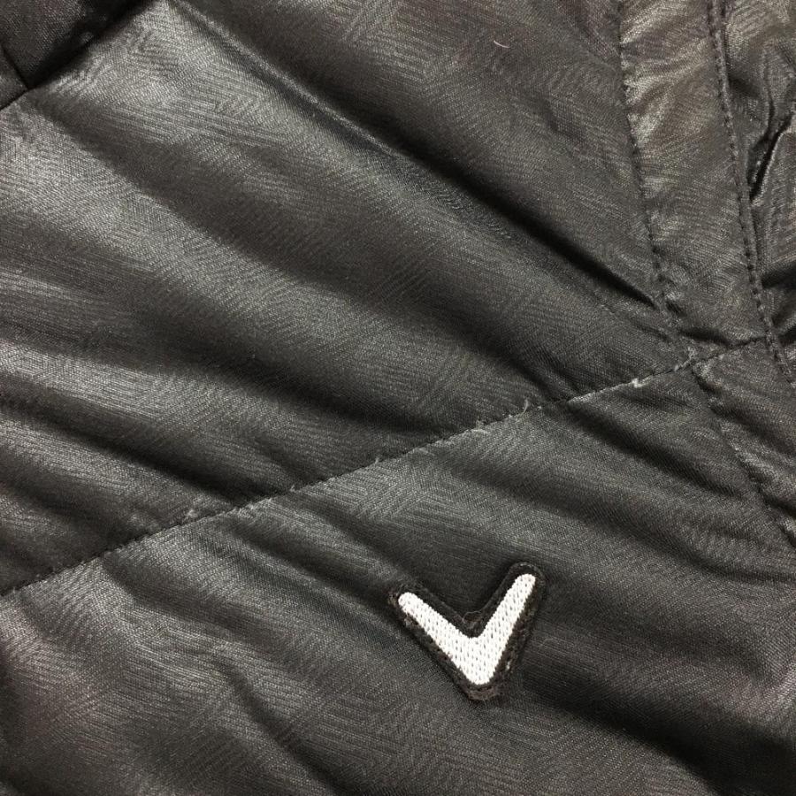 Callaway（キャロウェイ） ダウンジャケット 黒×ピンク 6WAY袖・フード