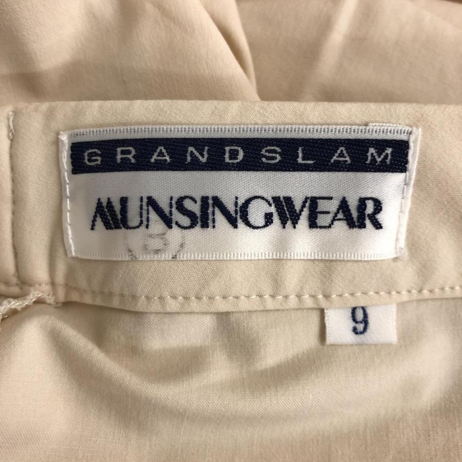 Munsingwear（マンシングウェア） パンツ ベージュ シンプル ロゴワン