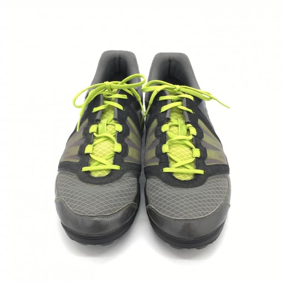 50%OFF価格／asics アシックス ゴルフシューズ グレー×ライムグリーン