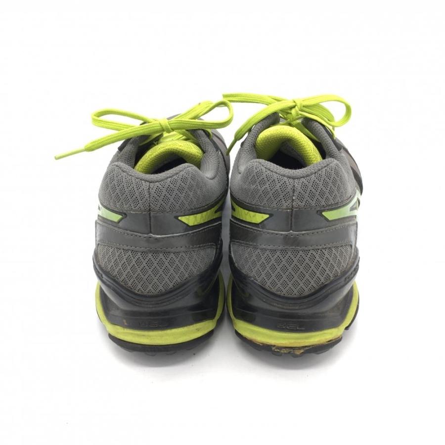 50%OFF価格／asics アシックス ゴルフシューズ グレー×ライムグリーン