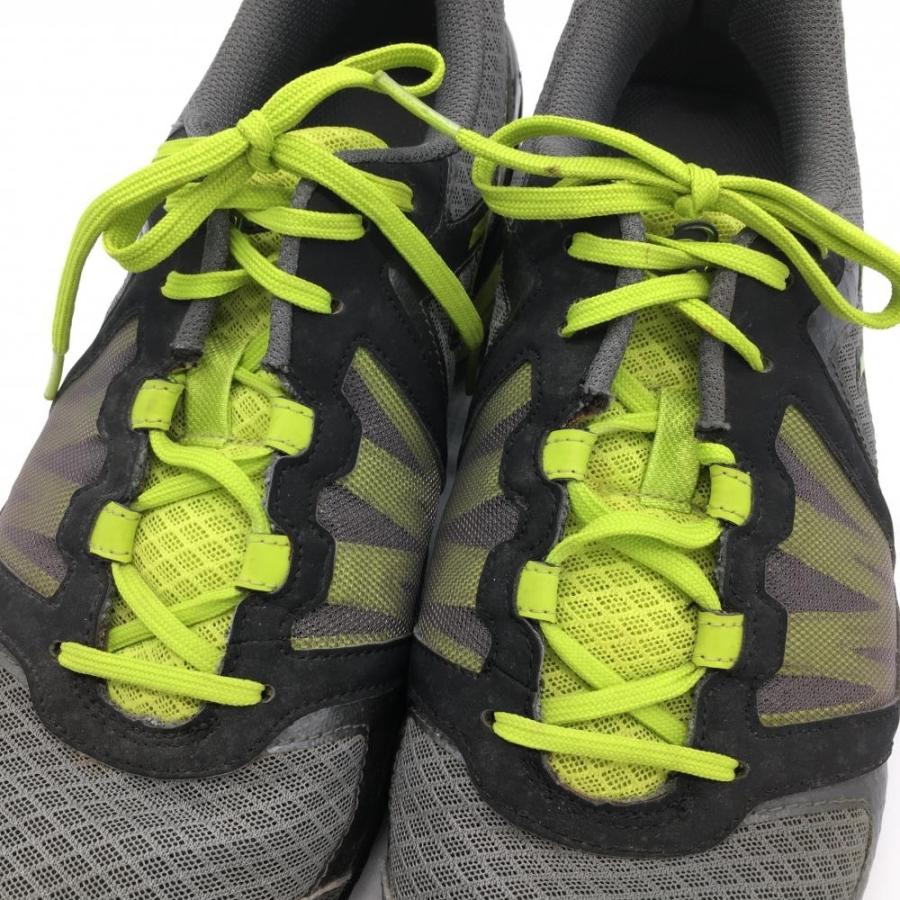 50%OFF価格／asics アシックス ゴルフシューズ グレー×ライムグリーン