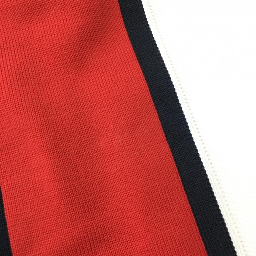 35%OFF価格／Jack Bunny ジャックバニー ニットベスト 白×レッド