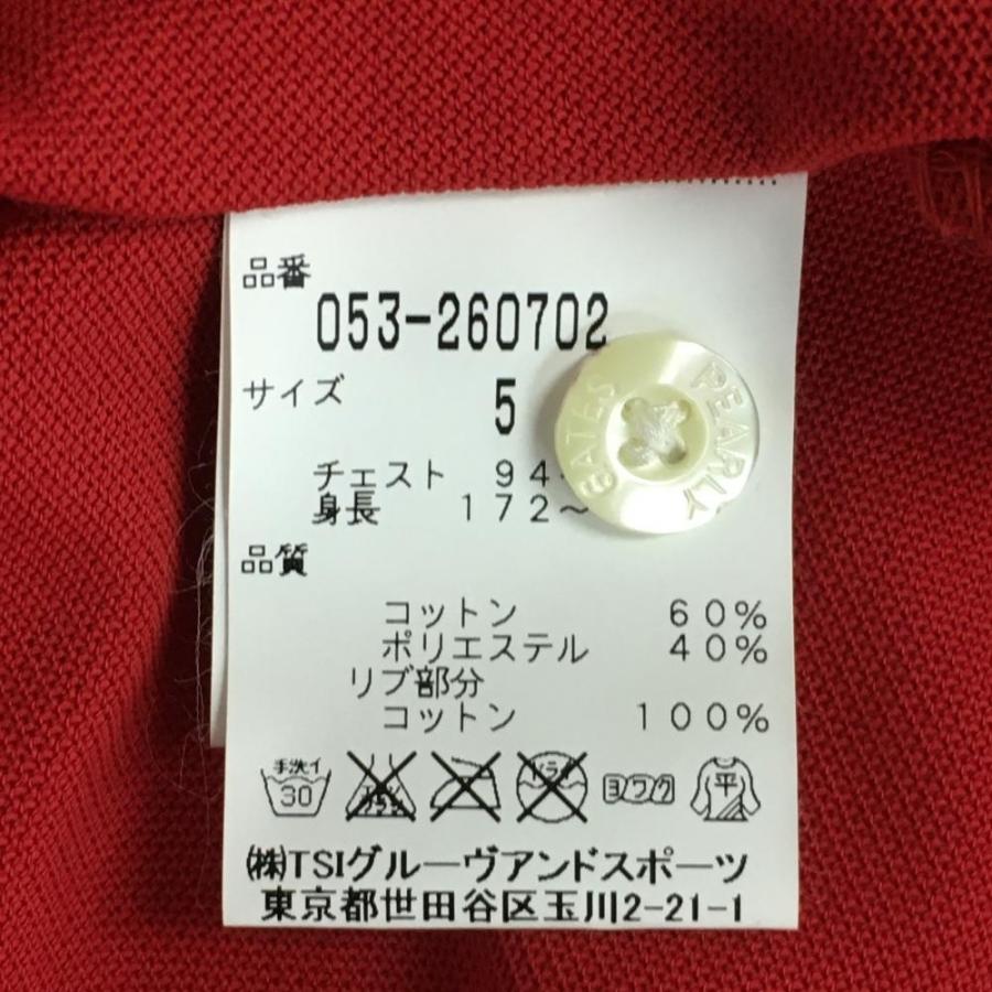 ☆10%OFF価格☆【新品】PEARLY GATES パーリーゲイツ 半袖ポロシャツ