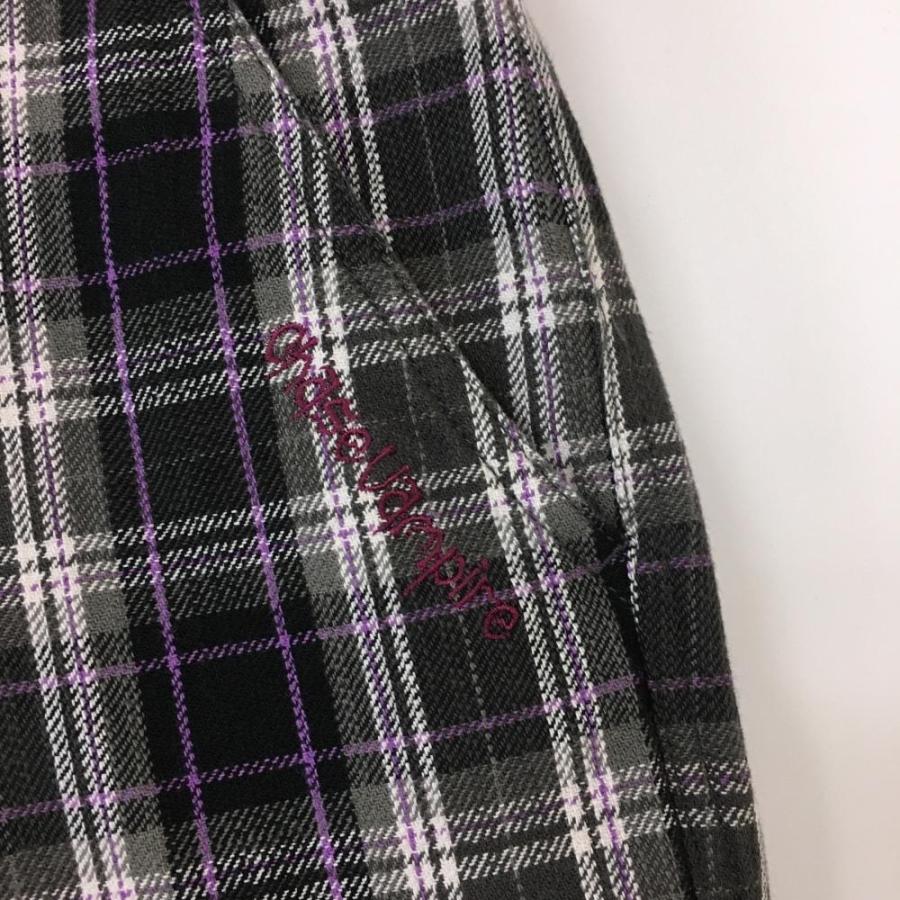 超美品)Chase Vampire チェイスバンパイア パンツ グレー×パープル