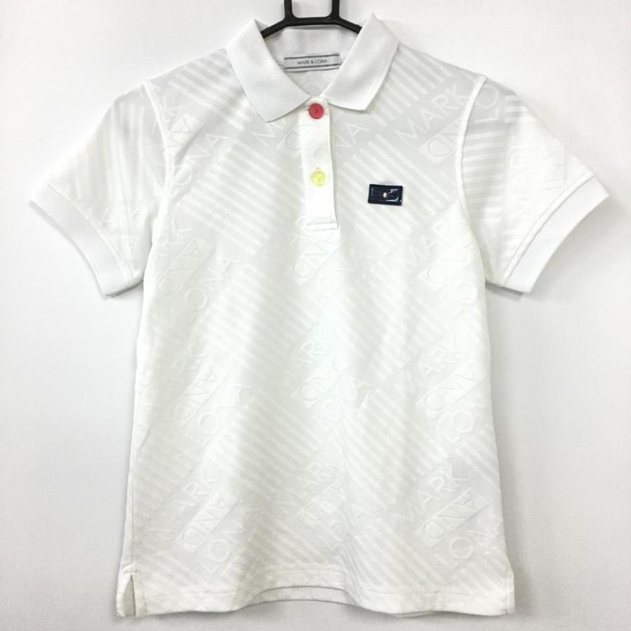 60%OFF価格／(超美品)MARK＆LONA マークアンドロナ 半袖ポロシャツ 白