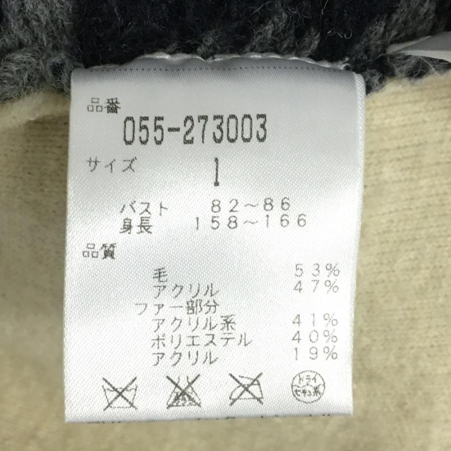 美品】PEARLY GATES ホワイトファーベスト ゴルフウェア サイズ1