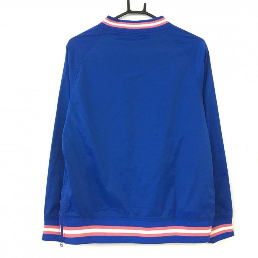 Champion チャンピオン スニード ブルゾン ブルー×ピンク 裏 Champion チャンピオン スニード ブルゾン ブルー×ピンク 裏