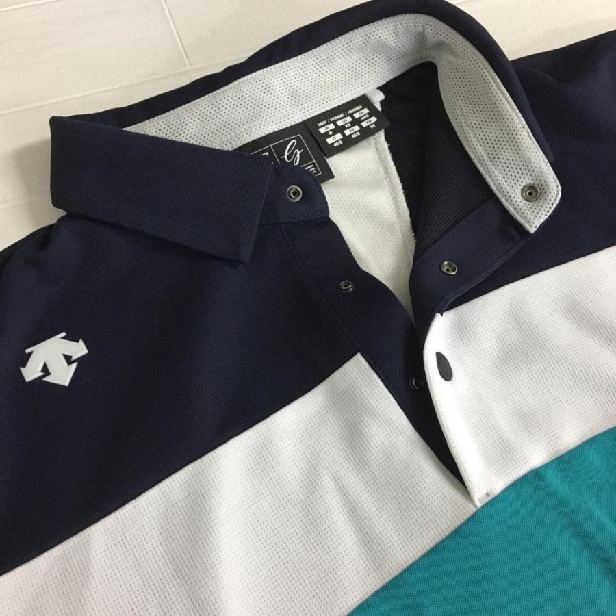 30%OFF価格／(超美品)DESCENTE デサントゴルフ 半袖ポロシャツ