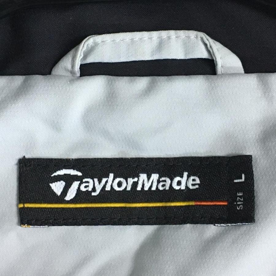 TaylorMade テーラーメイド ジャケットブルゾン ライトグレー×黒 裏