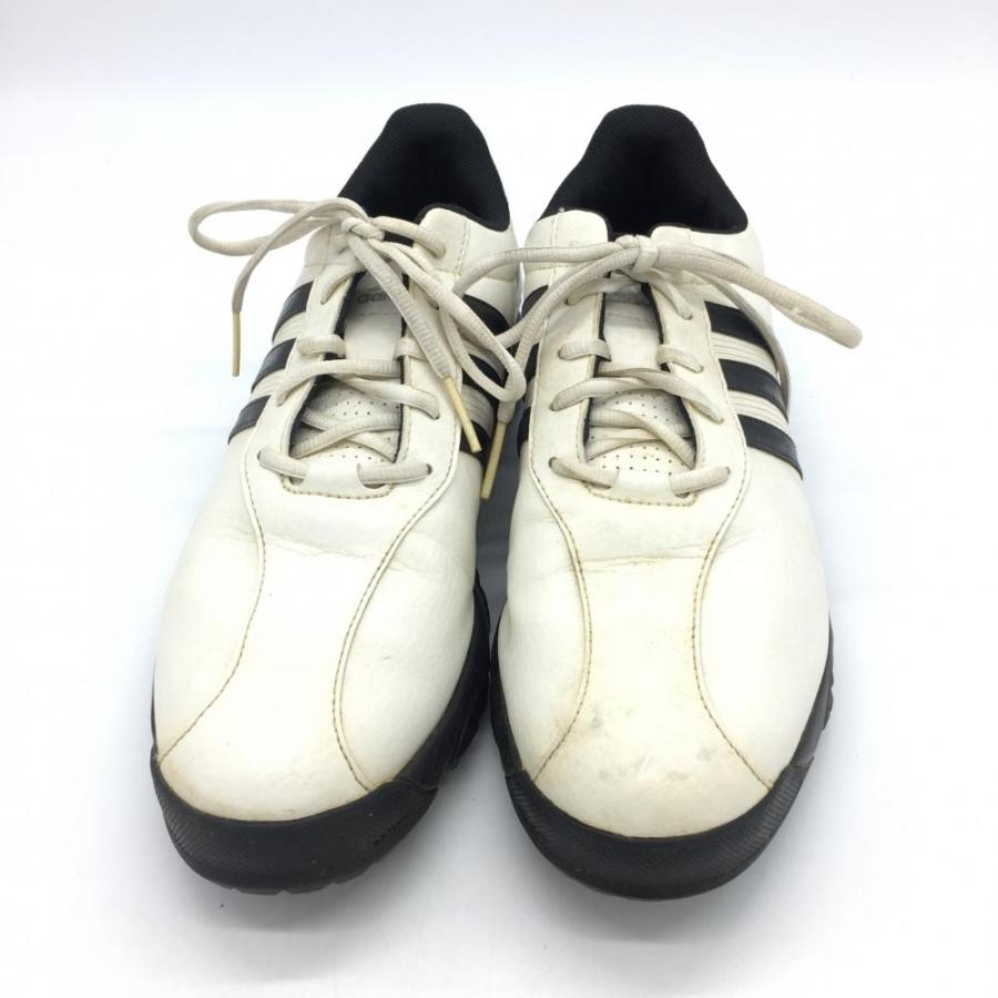 40%OFF価格／adidas アディダス ゴルフシューズ 白×黒 EVG791003