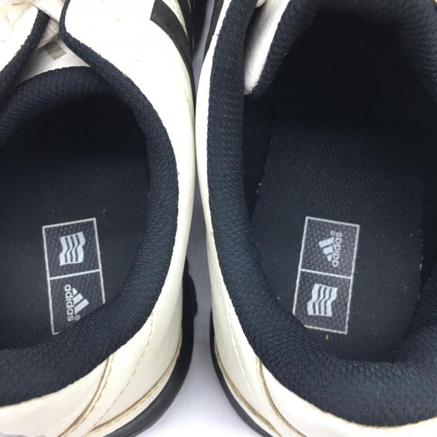 40%OFF価格／adidas アディダス ゴルフシューズ 白×黒 EVG791003