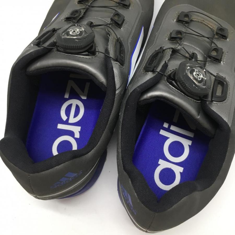 美品adidas ゴルフシューズ EVG 79 1003 オールレザー adidas - アディダス ゴルフ シューズ 25 ブラック adidas EVG 79 1003