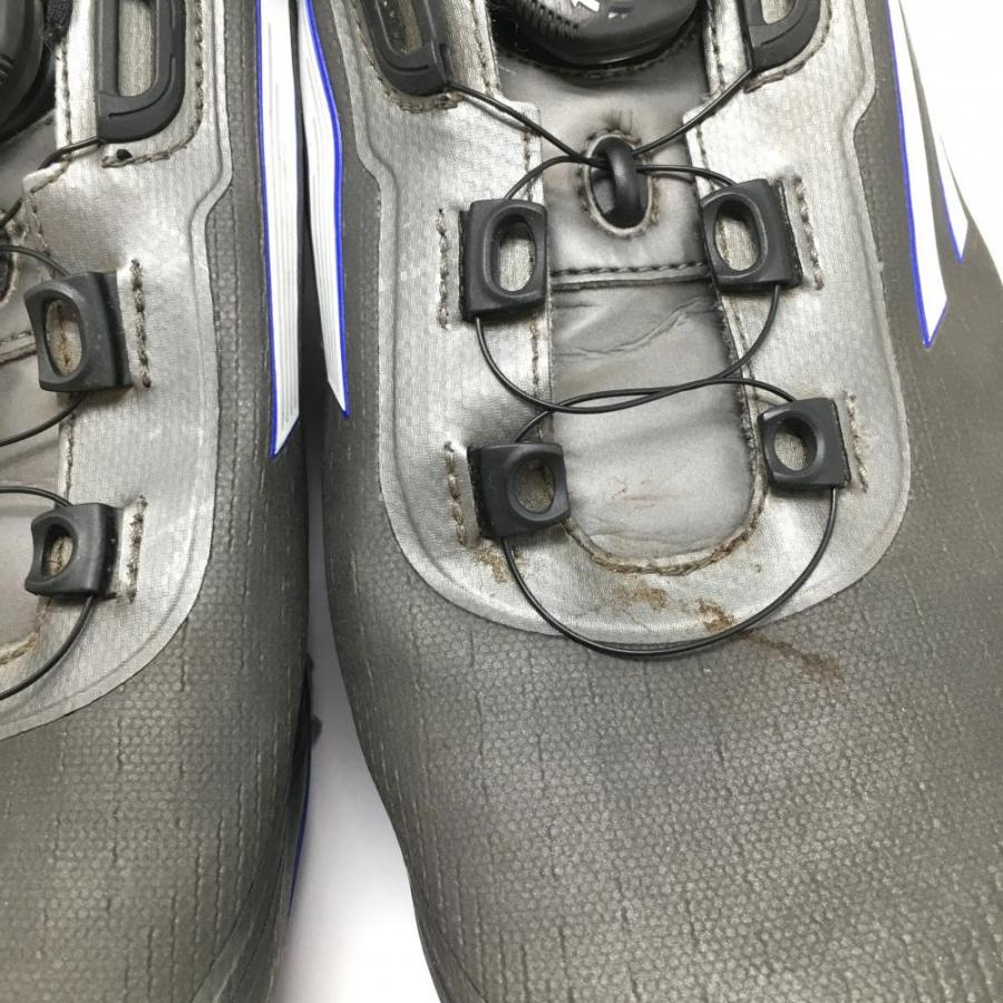 adidas（アディダス） ゴルフシューズ グレー×ブルー EVG 791003