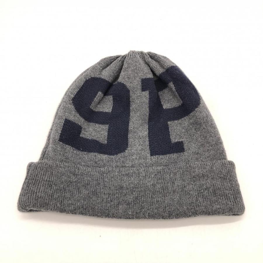 50%OFF価格／(美品)PEARLY GATES パーリーゲイツ ニット帽 グレー