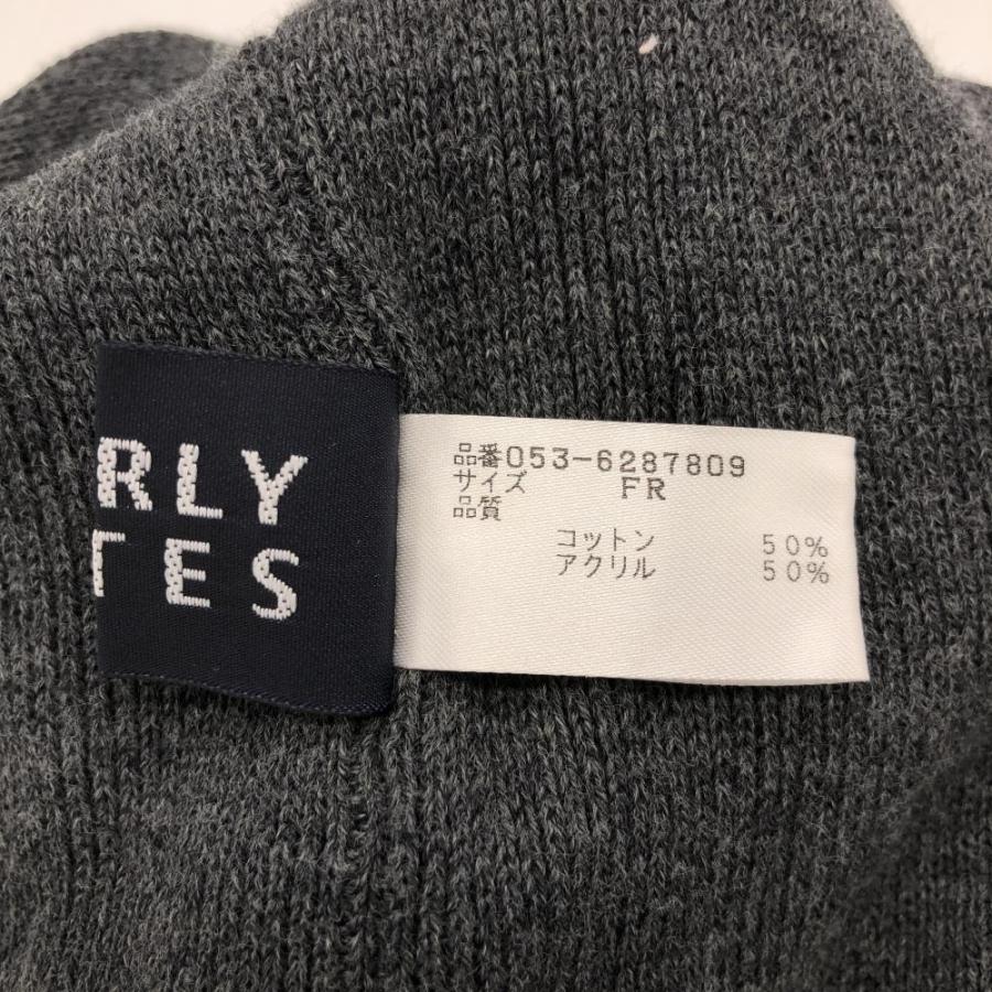 50%OFF価格／(美品)PEARLY GATES パーリーゲイツ ニット帽 グレー