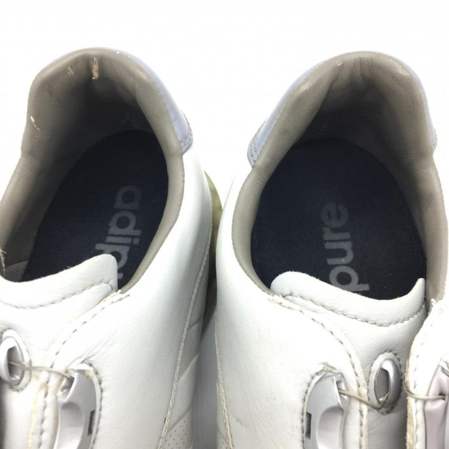 adidas アディダス ゴルフシューズ ライトグレー adipure BOA