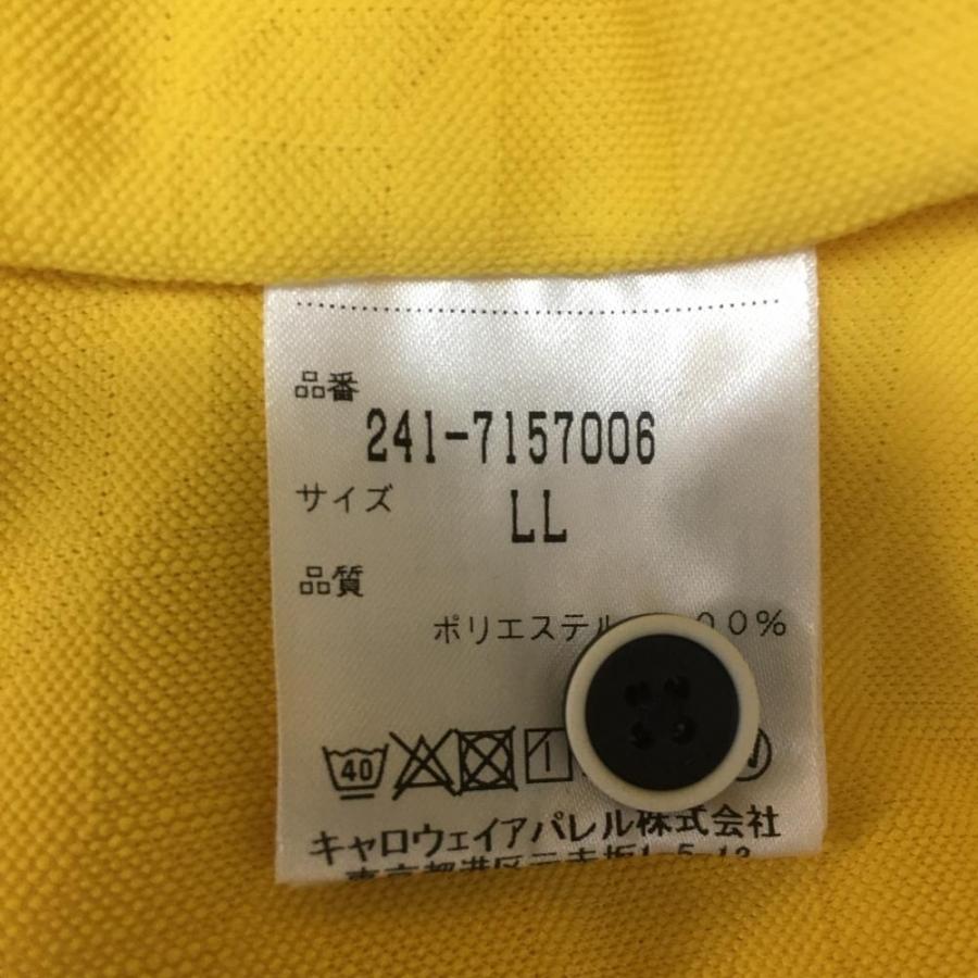 30%OFF価格／(超美品)Callaway キャロウェイ 半袖ポロシャツ イエロー