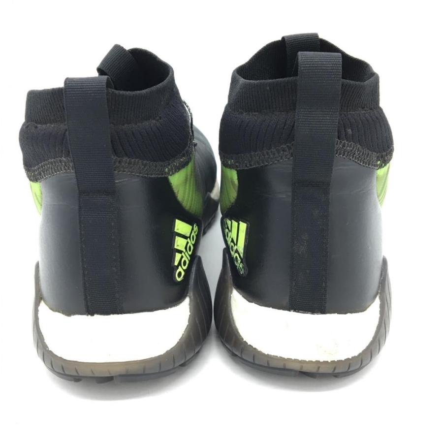 40%OFF価格／(美品)adidas アディダス ゴルフシューズ 黒×ライト