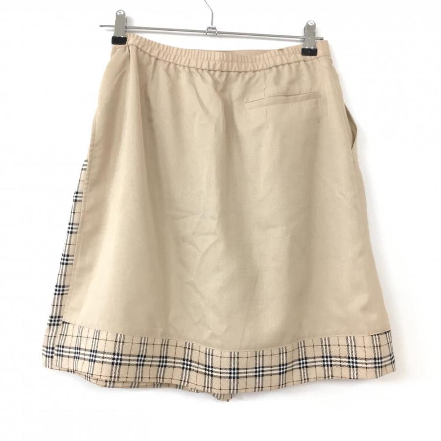 BURBERRY バーバリーゴルフ ラップキュロットスカート ベージュ
