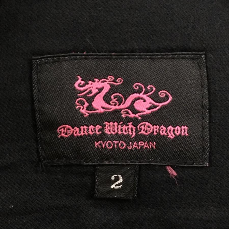 Dance With Dragon（ダンスウィズドラゴン） パンツ 黒×ゴールド