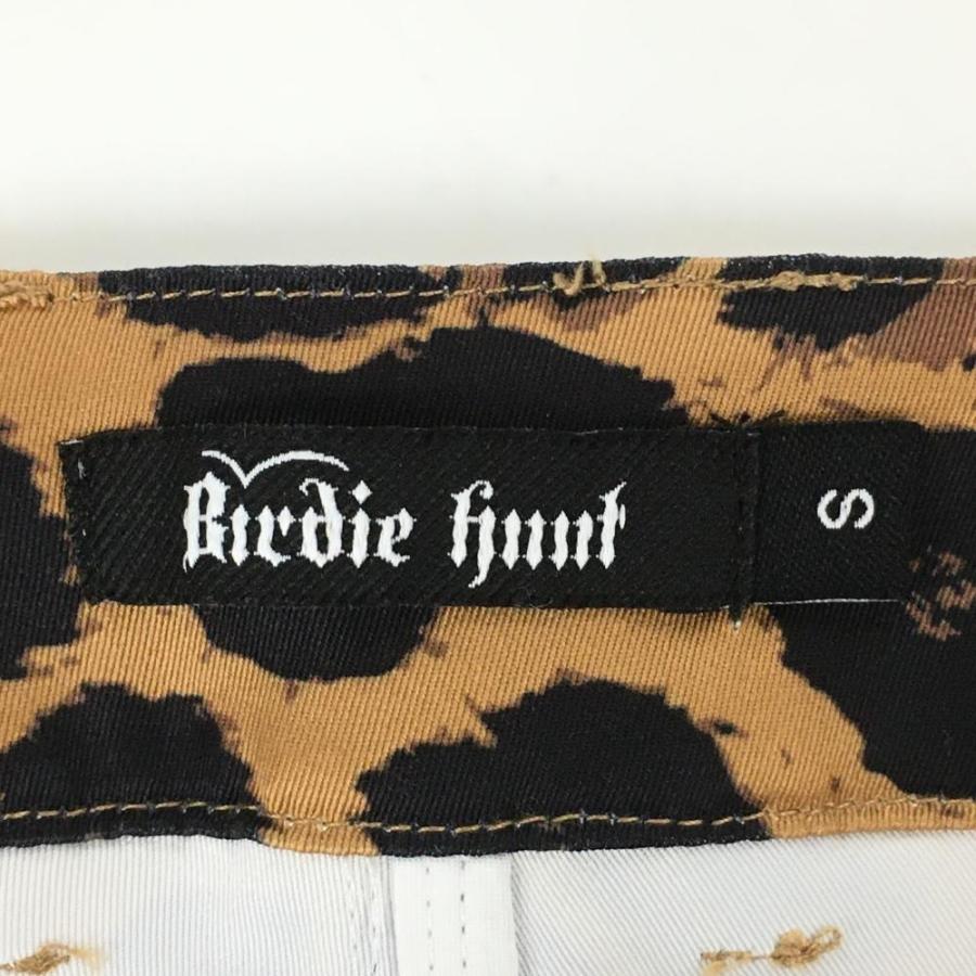 ゴルフウェアブランド Birdie huntパンツ　サイズ38 バーディーハント パンツ カーキ×ベージュ カモフラ 迷彩 スカル