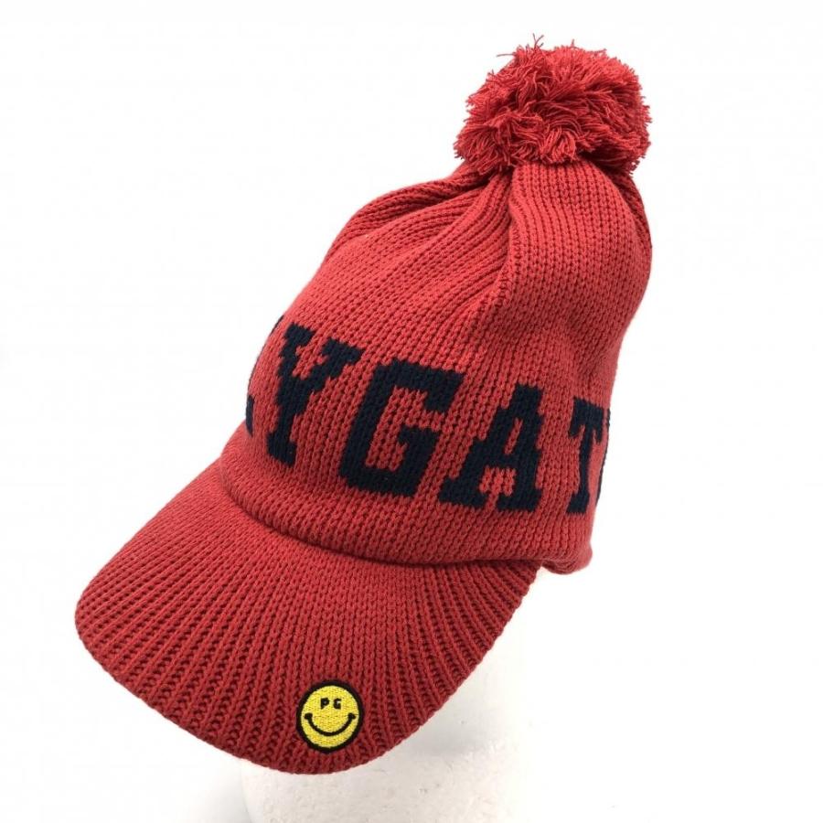 25%OFF価格/(超美品)PEARLY GATES パーリーゲイツ ニットキャップ