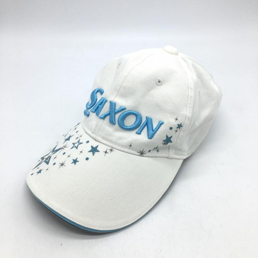 40%OFF価格／(美品)SRIXON スリクソン キャップ 白×ライトブルー ZSTAR