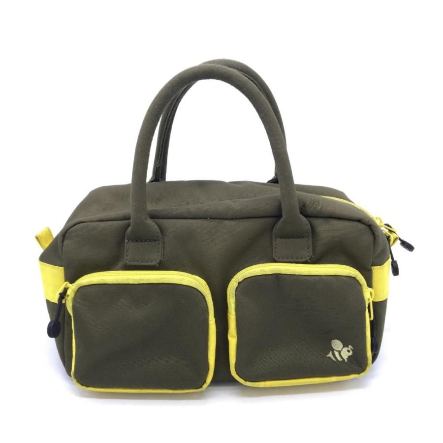 8 YARDS ゴルフカートバッグ 8YARDS ハチヤーズ カートバッグ カーキ×イエロー 内外ポケット ゴルフ
