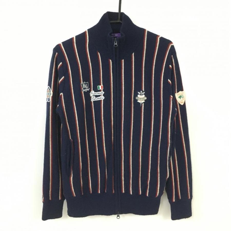 ビームスゴルフ　ニットブルゾン 15%OFF価格／BEAMS GOLF ビームスゴルフ ニットブルゾン ネイビー