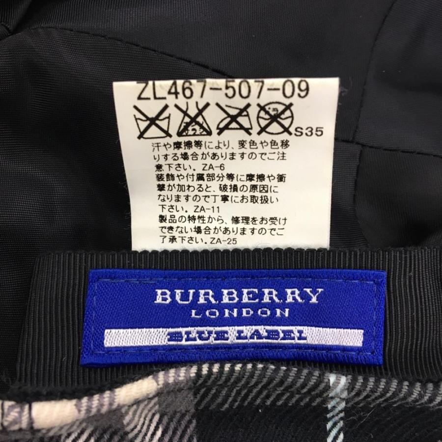 BURBERRY GOLF コーデュロイ バケットハット ブラックeckhaus