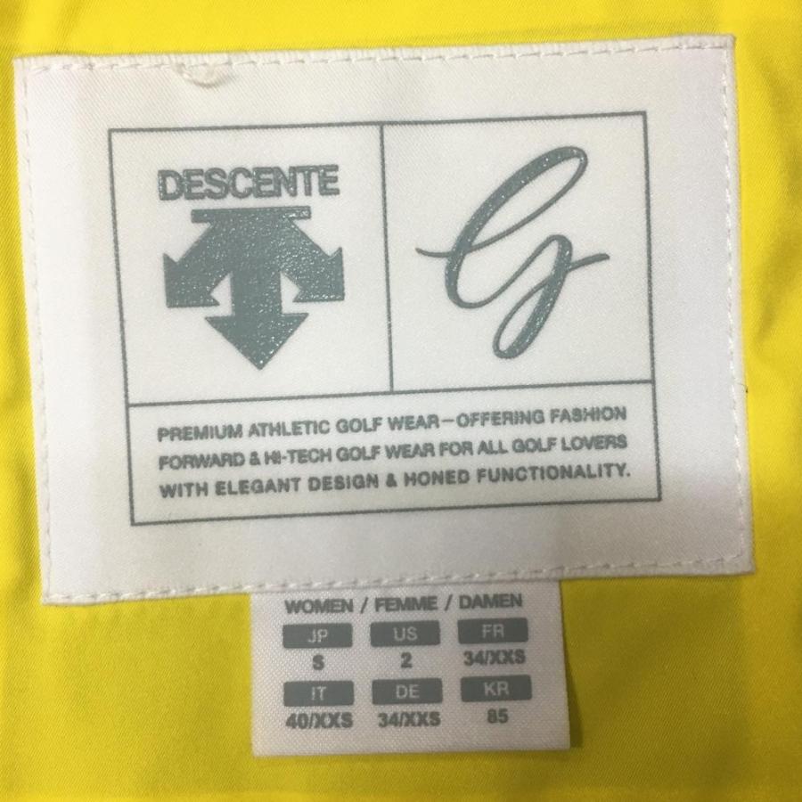 50%OFF価格／DESCENTE デサントゴルフ 中綿ジャケット イエロー