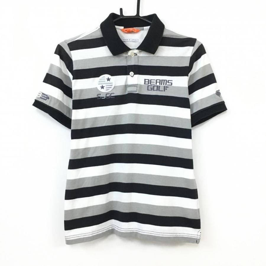 10%OFF価格/BEAMS GOLF ビームスゴルフ 半袖ポロシャツ 黒 10%OFF価格/BEAMS GOLF ビームスゴルフ 半袖ポロシャツ 黒