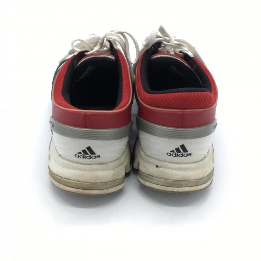 30%OFF価格／adidas アディダス ゴルフシューズ 白×レッド EVG791003