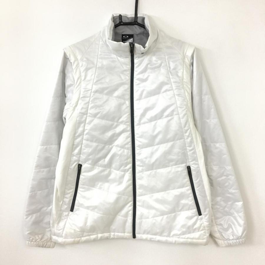 40%OFF価格／☆訳あり☆Oakley オークリー 2WAY中綿ジャケット 白