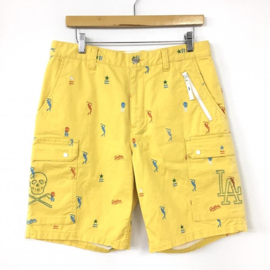 40%OFF価格/MARK&LONA マークアンドロナ ハーフパンツ イエロー×マルチ 刺しゅう総柄 スカル サンプル品 メンズ ゴルフウェア :1-240001081304:レオナード - 通販 - Yahoo!ショッピング 40%OFF価格/MARK&LONA マークアンドロナ ハーフパンツ イエロー×マルチ 刺しゅう総柄 スカル サンプル品 メンズ ゴルフウェア :1-240001081304:レオナード - 通販 - Yahoo!ショッピング