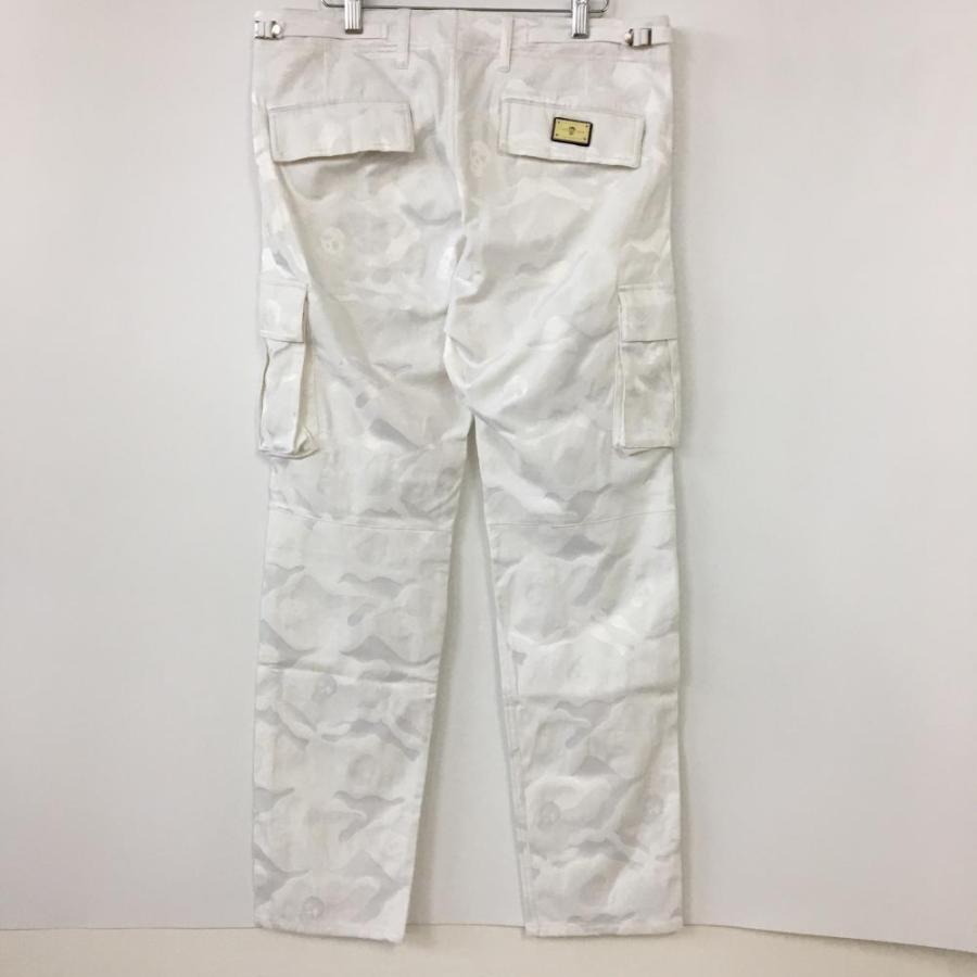 【マークアンドロナ】カーゴパンツ スカル カモフラ ゴルフ 20%OFF価格／(超美品)MARK＆LONA マークアンドロナ カーゴパンツ