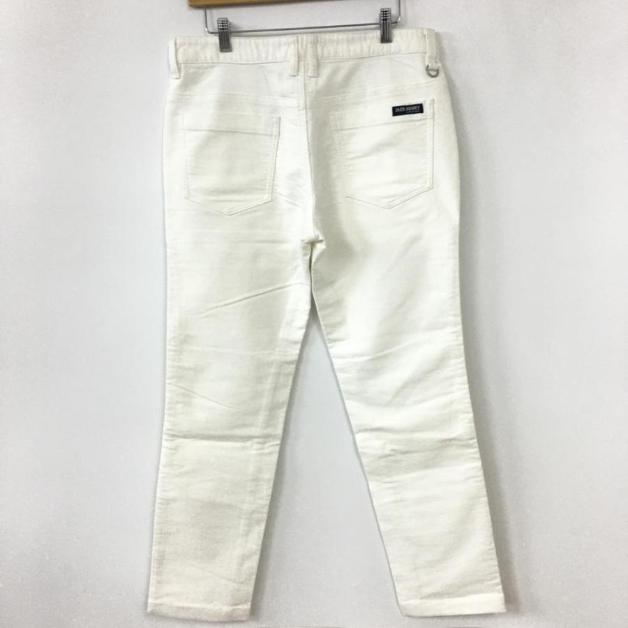 40%OFF価格／(美品)Jack Bunny ジャックバニー パンツ 白 裏微起毛