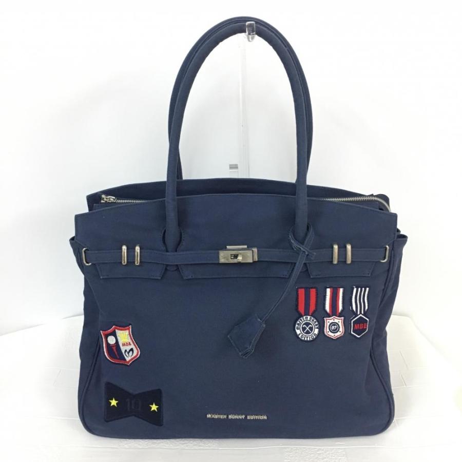 マスターバーニー　ゴルフトート 新品未使用　お値下げ MASTER BUNNY EDITION マスターバニー トートバッグ ネイビー