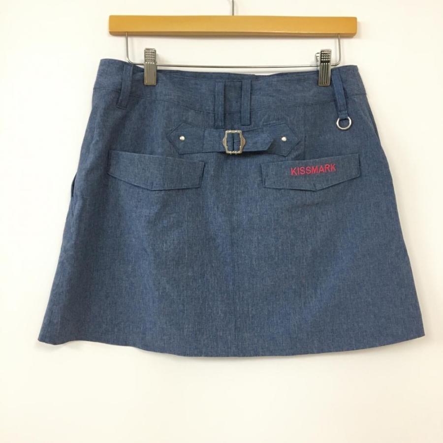 30%OFF価格／(超美品)KISS MARK キスマーク ストレッチスカート 杢