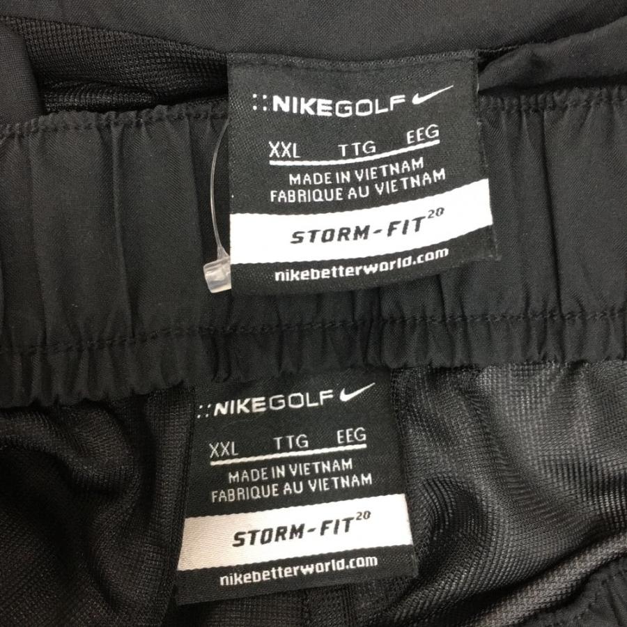 10%OFF価格／NIKE ナイキ レインセット(2WAYブルソン/パンツ)黒 STORM