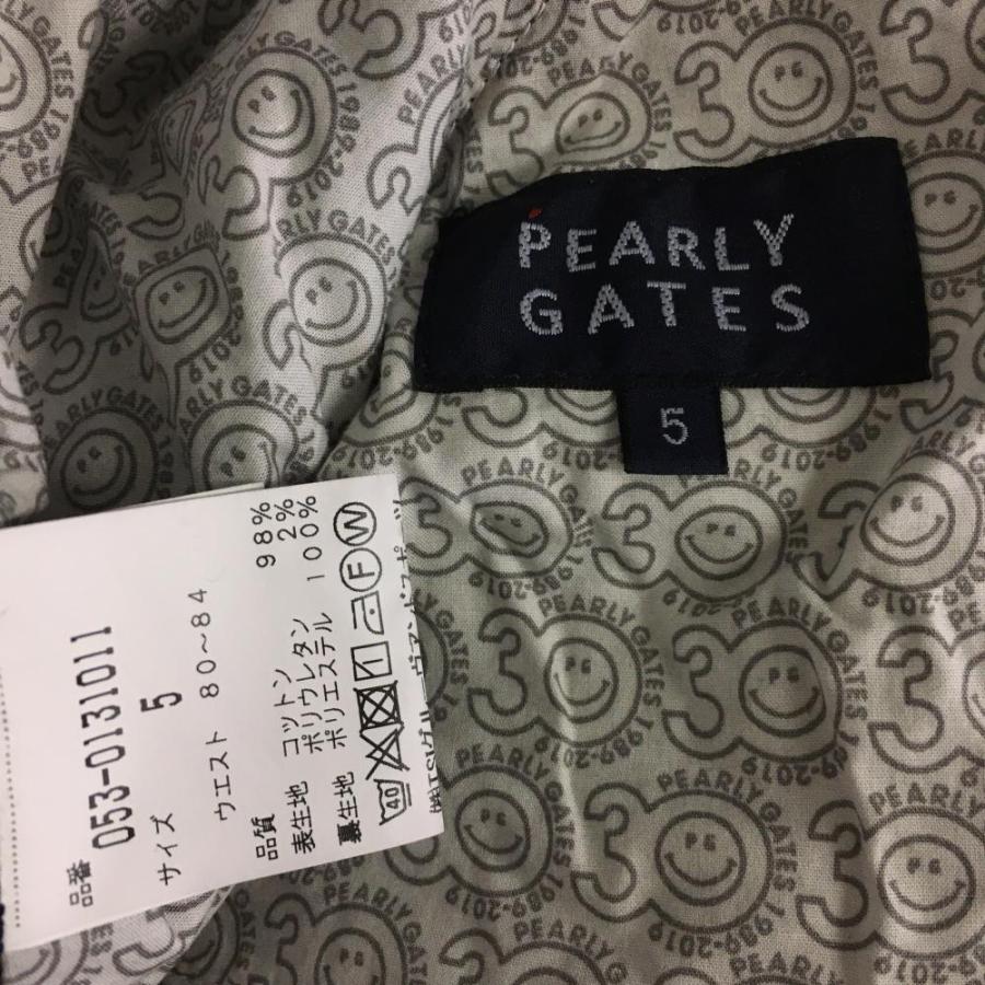 美品)PEARLY GATES パーリーゲイツ パンツ 黒 30周年 裏地ニコ 美品)PEARLY GATES パーリーゲイツ パンツ 黒 30周年 裏地ニコ