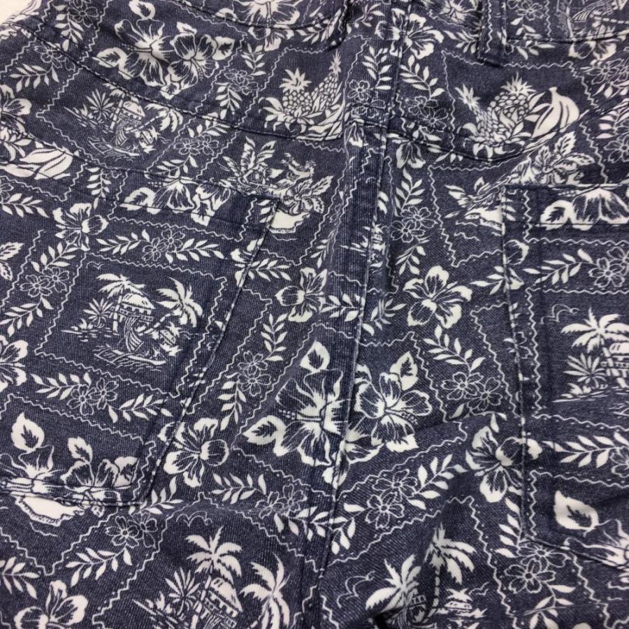 Admiral ハーフパンツ グレー 花柄